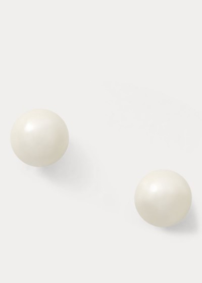 Studs Ralph Lauren 8 mm Faux-Pearl Mulher 20785-XNSP